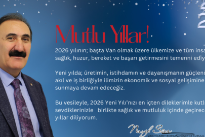 Başkan Süer'den yeni yıl mesajı