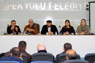 İpekyolu Belediye Yönetimi ‘Kar’ Gündemi İçin Muhtarlarla Biraraya Geldi