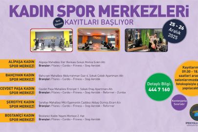 Kadın Spor Merkezlerinde Yeni Dönem Kayıtları Başladı