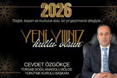 Başkan Özgökçe’den yeni yıl mesajı