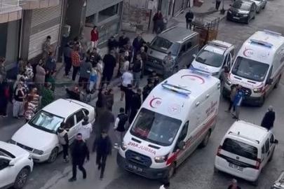 Eve kitlenen genç kadın kendini camdan attı