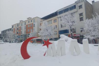 Malazgirt'te dondurucu soğuklar görsel şölene dönüştü