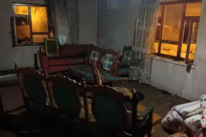 Muradiye'de Ev Yangını