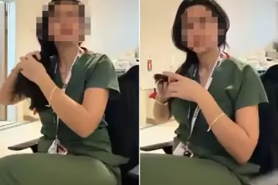 "Saç örme" akımına destek veren hemşire gözaltına alındı