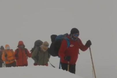 Vadi Doğa Sporları Kulübü ekibi Hayal Dağı’na tırmandı