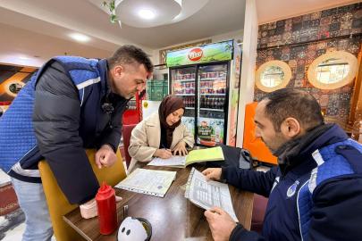 VAN BÜYÜKŞEHİR BELEDİYESİ’NDEN SANAT SOKAĞI’NDAKİ LOKANTALARA GIDA DENETİMİ