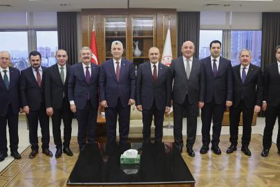 *Van TSO heyeti Ticaret Bakanı ile görüştü*