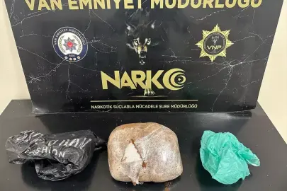Van'da 13 kilo 140 gram sentetik uyuşturucu ele geçirildi