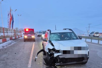 Van'da trafik kazası: 1 yaralı