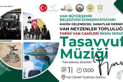 BÜYÜKŞEHİR BELEDİYESİ KONSERVATUVARI TASAVVUF MÜZİĞİ KONSERİNE HAZIRLANIYOR