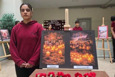 Deprem şehitleri Özalp’ta anıldı