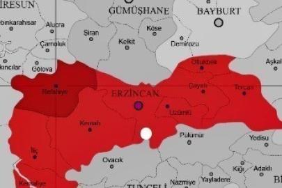 Erzincan Kemah’ta 4,9 büyüklüğünde deprem