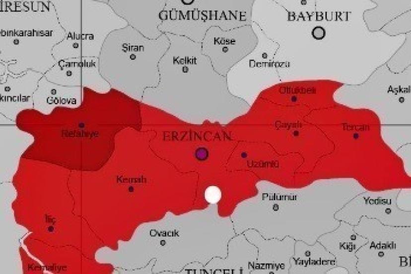 Erzincan Kemah’ta 4,9 büyüklüğünde deprem