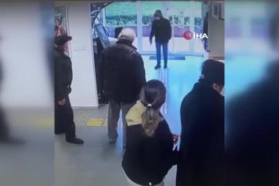 Fatih'teki banka soygunu kamerada