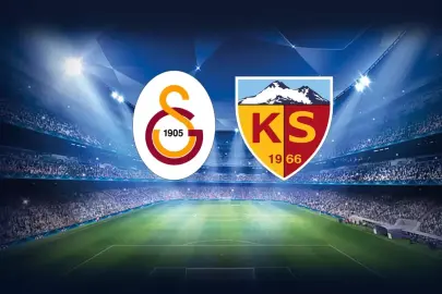 Galatasaray-Kayserispor maçının 11'leri belli oldu! Yeni transfer ilk kez sahada