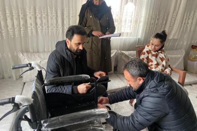 İpekyolu Belediyesi’nden Engelli Bireylere Tekerlekli Sandalye Desteği