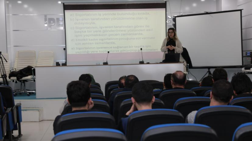 İpekyolu’nda Personellere İş Sağlığı ve Güvenliği Eğitimi Verildi