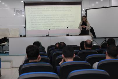 İpekyolu’nda Personellere İş Sağlığı ve Güvenliği Eğitimi Verildi