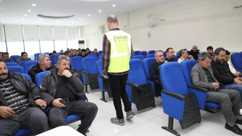 İpekyolu’nda Personellere İş Sağlığı ve Güvenliği Eğitimi Verildi