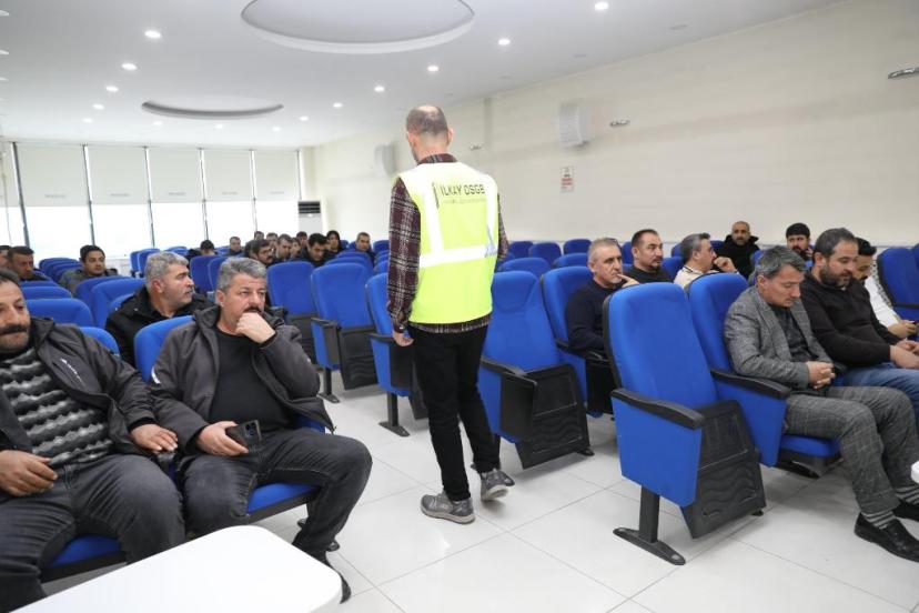 İpekyolu’nda Personellere İş Sağlığı ve Güvenliği Eğitimi Verildi
