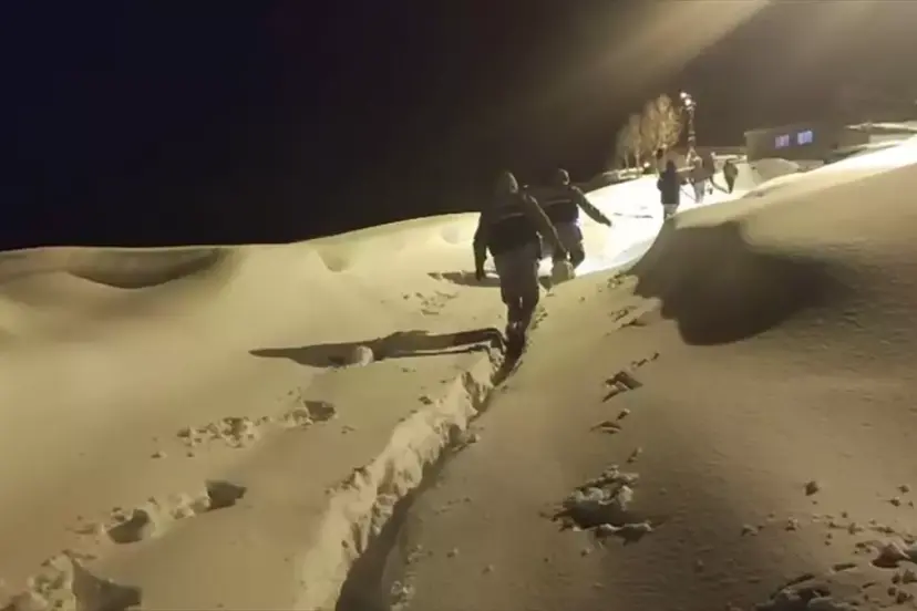 Jandarma, Kar Engeline Rağmen Yetişti