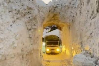 Kar esareti tünelle aşılıyor