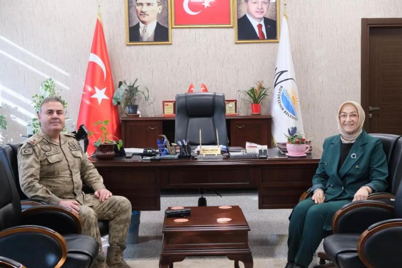 Tuğgeneral Avkıran’dan İşKur Müdürü Biçek’e nezaket ziyareti