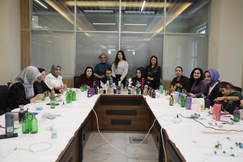 Tuşba Belediyesi’nden Geri Dönüşüm ve Sanat Atölyesi