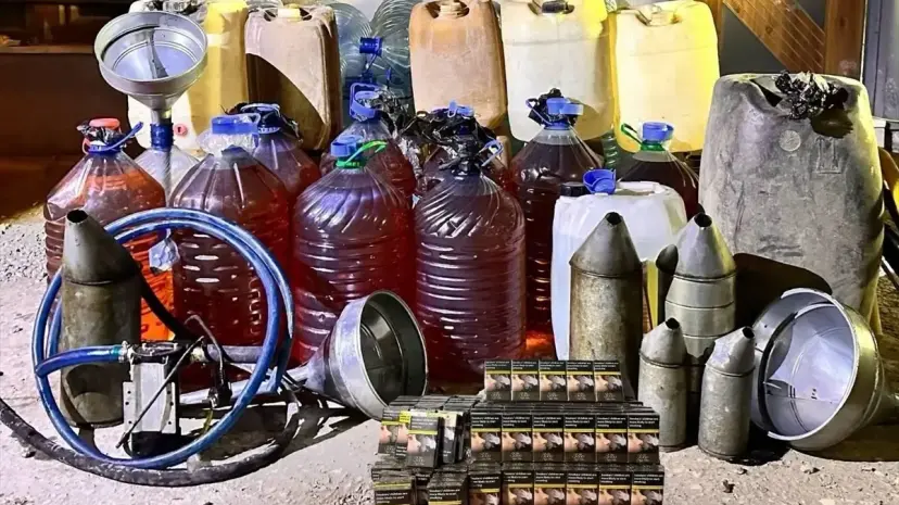 Tuşba'da Kaçak Akaryakıt ve Sigaraya Operasyon