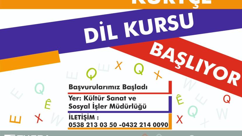 Tuşba’da Kürtçe Dil Kursu Başvuruları Başladı