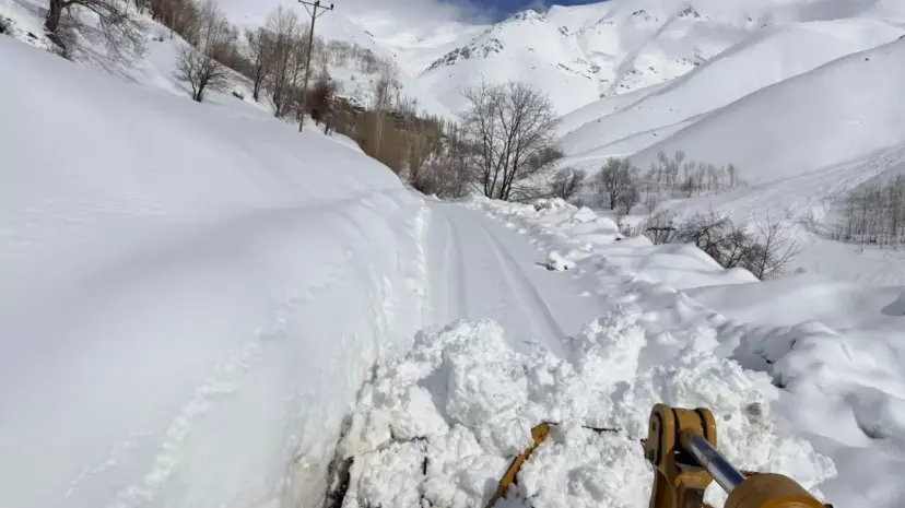 Van'da 106 yerleşim yerinin yolu ulaşıma kapandı