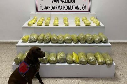 Van’da 42 kilo 285 gram uyuşturucu ele geçirildi