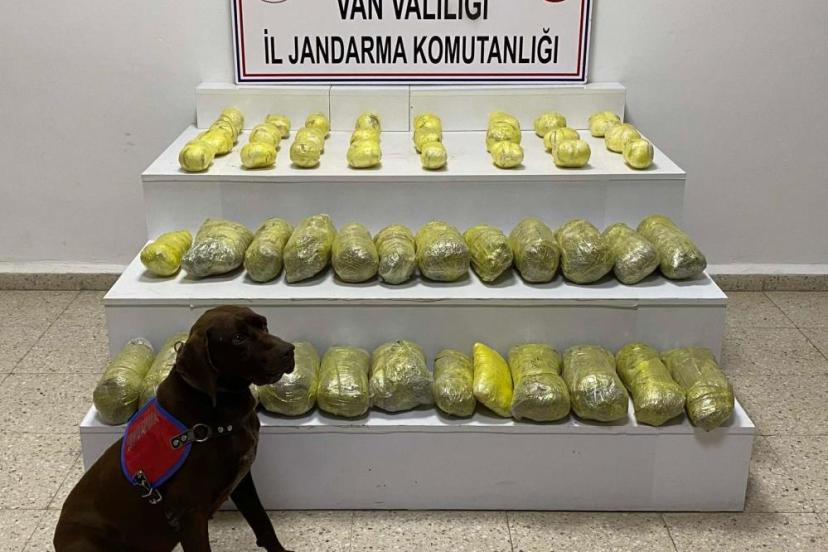 Van’da 42 kilo 285 gram uyuşturucu ele geçirildi