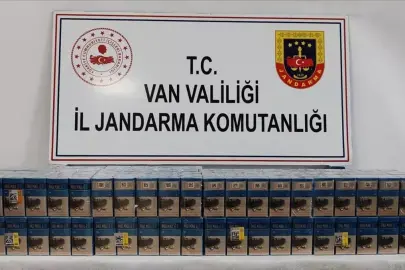 Van'da 720 Paket Kaçak Sigara Ele Geçirildi