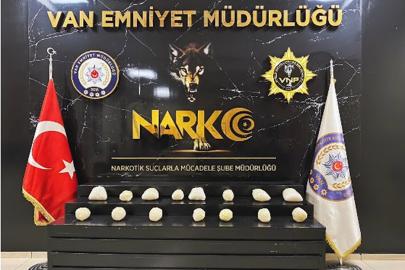 Van'da bir ayda 177 kilo 668 gram uyuşturucu ve uyarıcı madde ele geçirildi