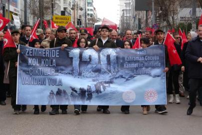 Van'da donarak şehit olan 120 kahraman çocuk unutulmadı