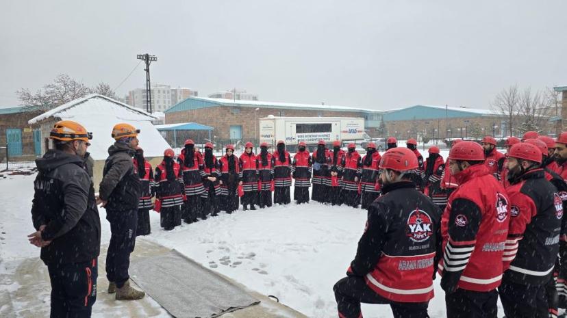 Van'da gönüllü ekip AFAD akreditasyonunu başarıyla aldı