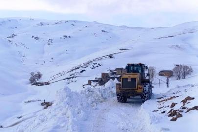 Van'da kardan dolayı kapanan 34 yerleşim yerinin yolu açılıyor