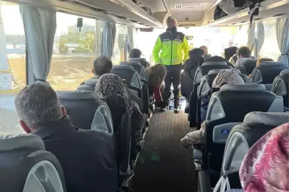 Van'da Trafik Bilgilendirme Faaliyeti