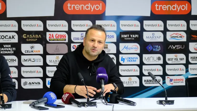 Vanspor Teknik Direktörü Korkmaz, Çorum maçı sonrası konuştu