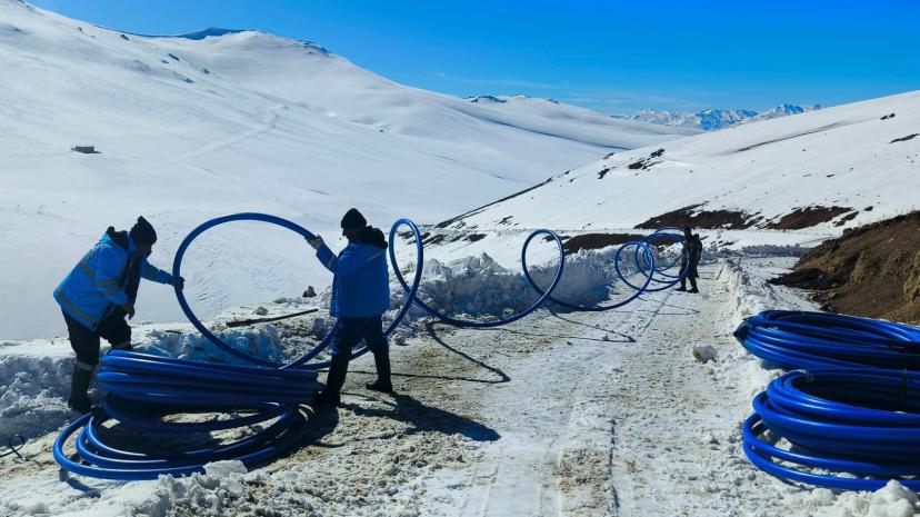 VASKİ’DEN BAŞKALE’DE SU ARIZASINA HIZLI MÜDAHALE