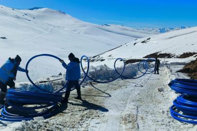 VASKİ’DEN BAŞKALE’DE SU ARIZASINA HIZLI MÜDAHALE