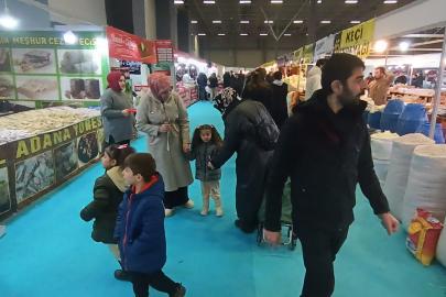 Yöresel ürün fuarına yoğun ilgi