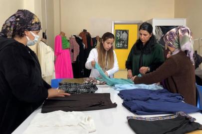 Yüksekovalı kadınlar hem meslek öğreniyor hem geleceğe hazırlanıyor