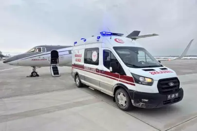 3 Aylık Bebek Uçak Ambulansla Konya'ya Sevk Edildi