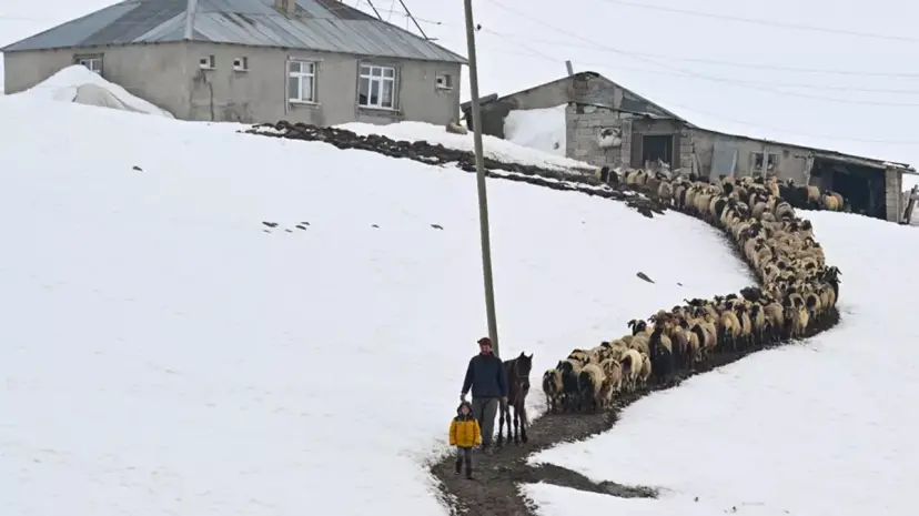 9 yıldır 3 metre karın altında 'nöbet' tutuyorlar