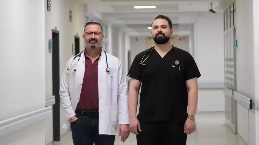 Baba-Oğul Doktorlar Aynı Hastanede