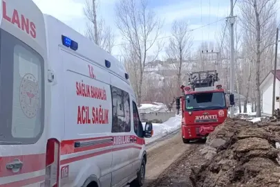 Başkale'de Ev Yangını: 3 Çocuk Yaralandı