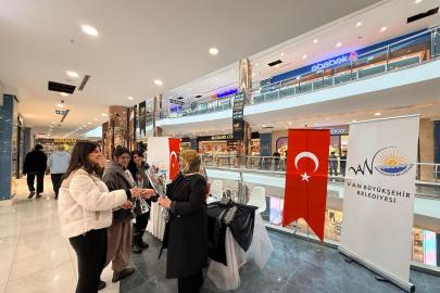 BÜYÜKŞEHİR BELEDİYESİ 8 MART’A ÖZEL KADIN EL EMEĞİ SERGİSİ DÜZENLEDİ