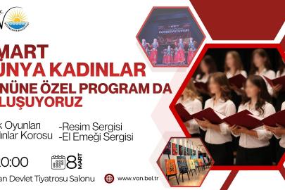 BÜYÜKŞEHİR BELEDİYESİ 8 MART’A ÖZEL KONSER DÜZENLİYOR